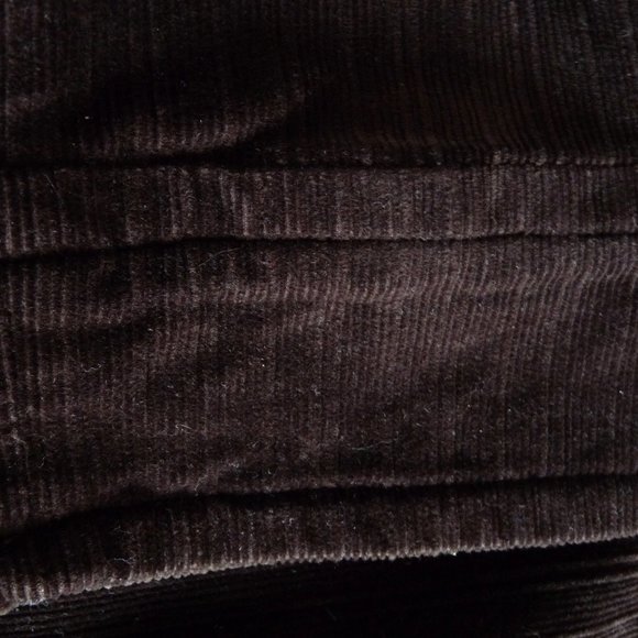 LAL brown corduoroy jacket cropped PL cute buttons - Picture 5 of 6